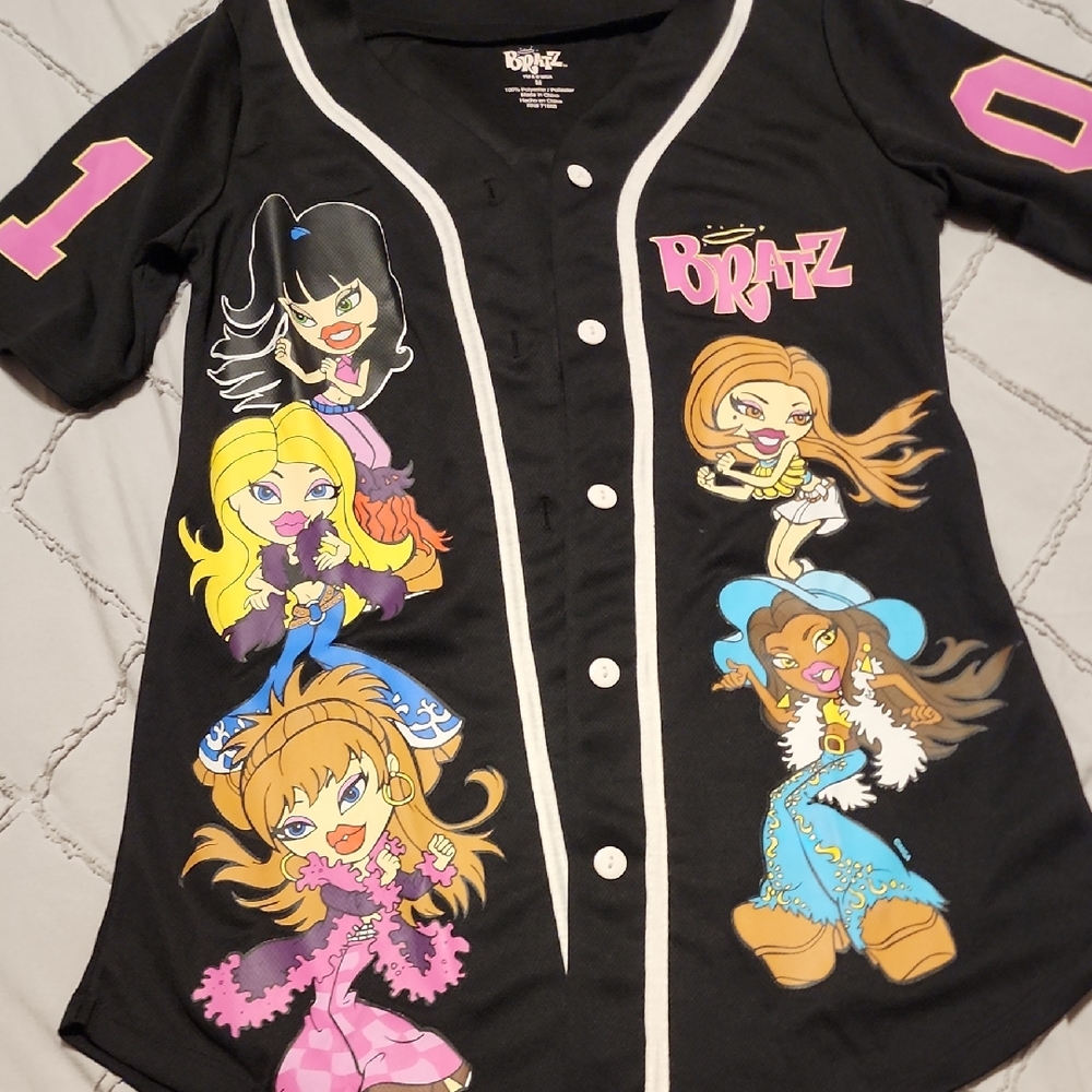 Bratz Black Graphic Women's Jersey